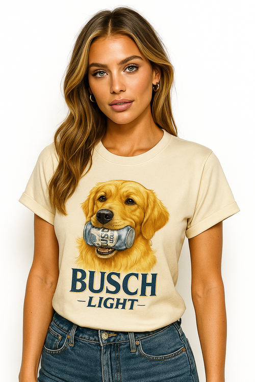 Busch Light Dog T-shirt