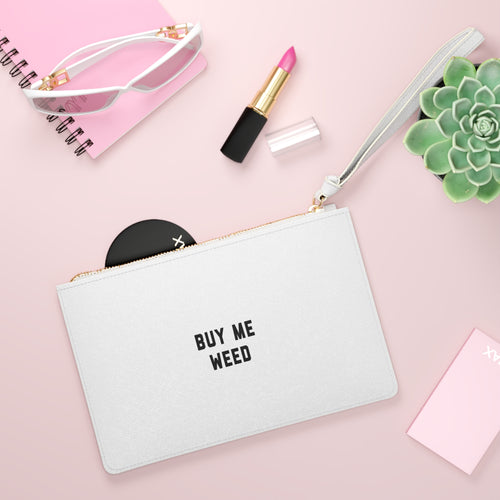 Buy Me Weed Clutch Bag